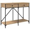 vidaXL &Tau;&rho;&alpha;&pi;έ&zeta;&iota; &kappa;&omicron;&nu;&sigma;ό&lambda;&alpha;&sigmaf; Artisan Oak 100 x 39 x 78,5 &epsilon;&kappa;