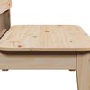 vidaXL Καρέκλες κήπου 2 τεμάχια 60x52,5x72 cm Πεύκο μασίφ ξύλο