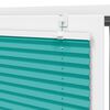 vidaXL Πλισέ περσίδα πετρόλ πράσινο 90x150 cm Πλάτος υφάσματος 89,4 cm