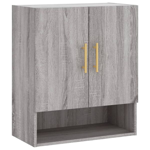 vidaXL Ντουλάπι Τοίχου Γκρι Sonoma 60 x 31 x 70 εκ. από Επεξεργ. Ξύλο