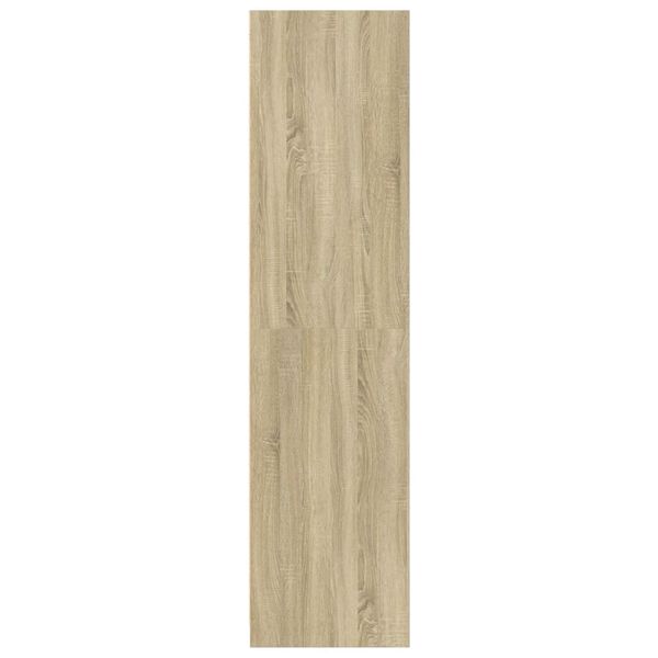 vidaXL Ντουλάπα Χρώμα Sonoma Δρυς 50 x 50 x 200 εκ. από Επεξ. Ξύλο