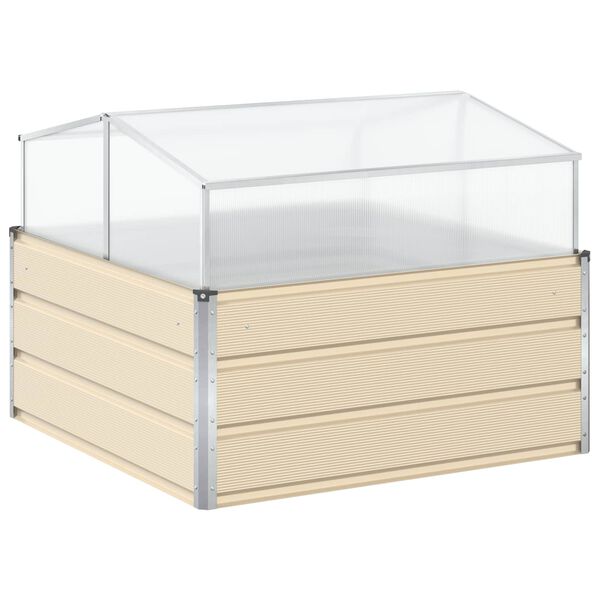 vidaXL &Gamma;&lambda;ά&sigma;&tau;&rho;&alpha; &Epsilon;&lambda;&epsilon;&phi;&alpha;&nu;&tau;ό&delta;&omicron;&nu;&tau;&omicron; 100 x 100 x 77 cm &Epsilon;&pi;&iota;&kappa;&alpha;&lambda;&upsilon;&mu;&mu;έ&nu;&omicron;&sigmaf; &Chi;ά&lambda;&upsilon;&beta;&alpha;&sigmaf;