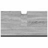 vidaXL Ντουλάπι Νιπτήρα Μπάνιου Γκρι Sonoma 60x33x60 εκ. Επεξ. Ξύλο
