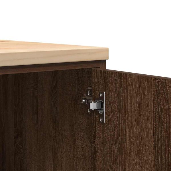vidaXL ντουλάπι αποθήκευσης γκαράζ 60x51x85 εκ μασίφ ξύλο πεύκο