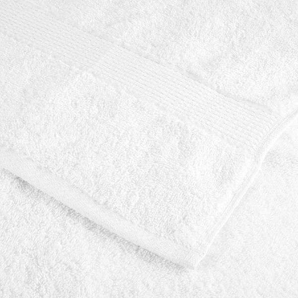 vidaXL Πετσέτες 2 pcs Λευκό 15 x 21 cm Βαμβάκι