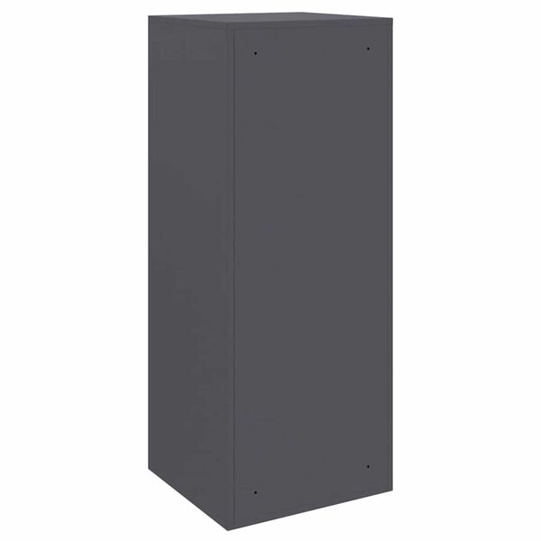 vidaXL Θυρίδα Πακέτων Ανθρακί 41 x 38 x 103 εκ Ατσάλι