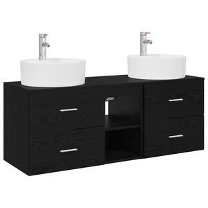 vidaXL &Sigma;&epsilon;&tau; &Nu;&tau;&omicron;&upsilon;&lambda;&alpha;&pi;&iota;ώ&nu; &Mu;&pi;ά&nu;&iota;&omicron;&upsilon; 3 &tau;&mu;&chi;. &Mu;&alpha;ύ&rho;&omicron; 49,5 x 44,5 x 65 &epsilon;&kappa;