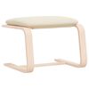 vidaXL Υποπόδιο Κρεμ 51 x 41 x 40 εκ. Υφασμάτινο