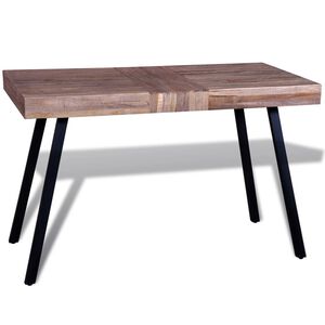 vidaXL &Tau;&rho;&alpha;&pi;έ&zeta;&iota; &alpha;&pi;ό &Alpha;&nu;&alpha;&kappa;&upsilon;&kappa;&lambda;&omega;&mu;έ&nu;&omicron; &Xi;ύ&lambda;&omicron; Teak