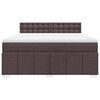 vidaXL &Kappa;&rho;&epsilon;&beta;ά&tau;&iota; Boxspring &mu;&epsilon; &Sigma;&tau;&rho;ώ&mu;&alpha; &Sigma;&kappa;&omicron;ύ&rho;&omicron; &Kappa;&alpha;&phi;έ 180x200 &epsilon;&kappa; &Upsilon;&phi;&alpha;&sigma;&mu;ά&tau;&iota;&nu;&omicron;