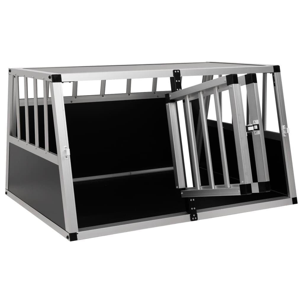 vidaXL Κλουβί Σκύλου με Διπλή Πόρτα 89 x 69 x 50 εκ.