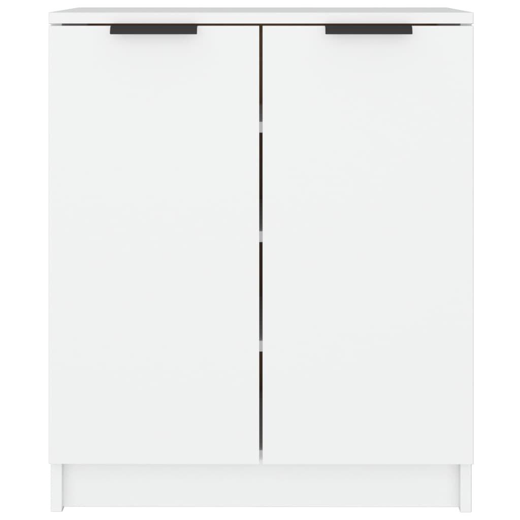 vidaXL Παπουτσοθήκη Λευκή 59 x 35 x 70 εκ. από Επεξεργασμένο Ξύλο