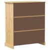 vidaXL Κάβα Κρασιών Corona 97x45x114 εκ. από Μασίφ Ξύλο Πεύκου