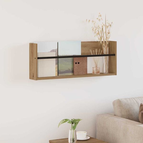 vidaXL &Rho;ά&phi;&iota; &Pi;&epsilon;&rho;&iota;&omicron;&delta;&iota;&kappa;ώ&nu; Artisan Oak 80 x 12 x 30 &epsilon;&kappa; &Epsilon;&pi;&epsilon;&xi;&epsilon;&rho;&gamma;&alpha;&sigma;&mu;έ&nu;&omicron; &xi;ύ&lambda;&omicron;