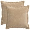 vidaXL &Mu;&alpha;&xi;&iota;&lambda;ά&rho;&iota; 2 &tau;&mu;&chi;. HOUTEN Taupe 30 x 30 cm Ύ&phi;&alpha;&sigma;&mu;&alpha; Chenille