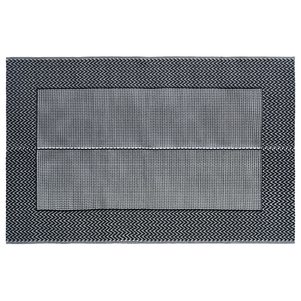 vidaXL Χαλί εξωτερικού χώρου ARAKIL γκρι 120x180 cm PP
