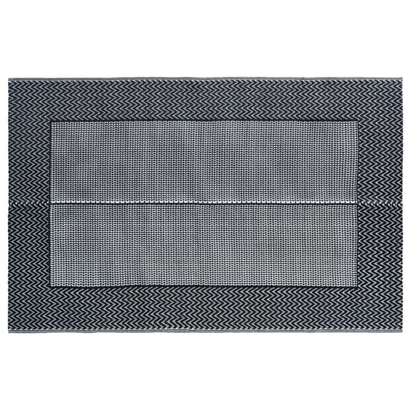 vidaXL Χαλί εξωτερικού χώρου ARAKIL γκρι 120x180 cm PP