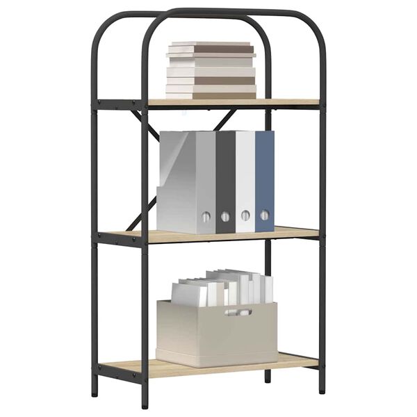 vidaXL &Rho;ά&phi;&iota; &Beta;&iota;&beta;&lambda;ί&omega;&nu; &Delta;&rho;ύ&sigmaf; Sonoma 60 x 30 x 109 &epsilon;&kappa; &Epsilon;&pi;&epsilon;&xi;&epsilon;&rho;&gamma;&alpha;&sigma;&mu;έ&nu;&omicron; &xi;ύ&lambda;&omicron;