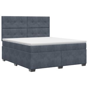 vidaXL &Kappa;&rho;&epsilon;&beta;ά&tau;&iota; box spring &mu;&epsilon; &sigma;&tau;&rho;ώ&mu;&alpha; &Sigma;&kappa;&omicron;ύ&rho;&omicron; &Gamma;&kappa;&rho;&iota; 180 x 200 cm &Beta;&epsilon;&lambda;&omicron;ύ&delta;&omicron;