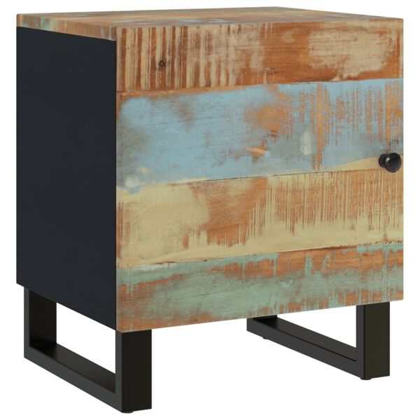 vidaXL Κομοδίνο 40 x 33 x 46 εκ. από Μασίφ Ανακυκλωμένο Ξύλο