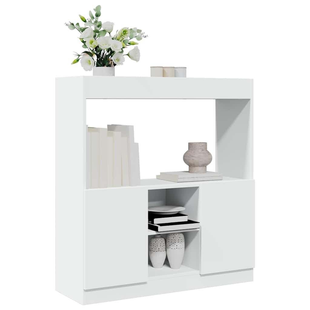 vidaXL Ντουλάπι Λευκό 92 x 33 x 100 εκ. από Επεξεργασμένο Ξύλο