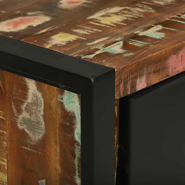 vidaXL Ντουλάπα Νιπτήρα Καφέ 55 x 35 x 60 εκ. Μασίφ ανακυκλωμένο ξύλο