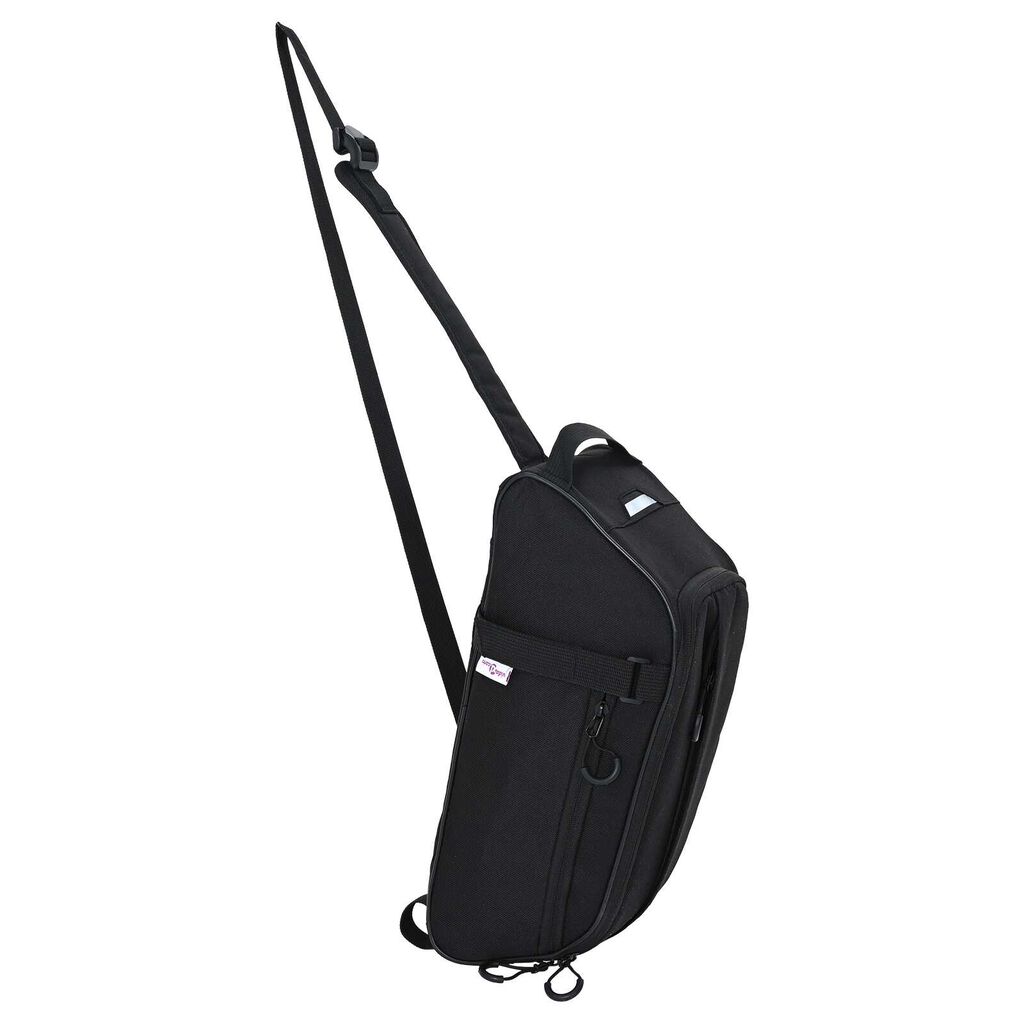 vidaXL Τσάντα Ποδηλάτου για Ράγα Pannier 8 L Μαύρη 38x16x16 εκ.