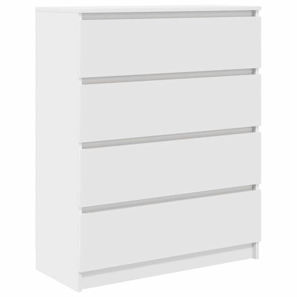 vidaXL Sideboard Λευκό 80x35x99 cm Κατασκευασμένο ξύλο