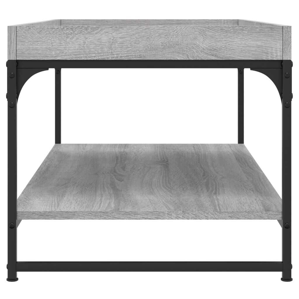 vidaXL Τραπεζάκι Σαλονιού Γκρι Sonoma 100x49x45 εκ. Επεξεργασμένο Ξύλο