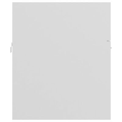 vidaXL Ντουλάπι Νιπτήρα Λευκό 80 x 38,5 x 46 εκ. από Μοριοσανίδα