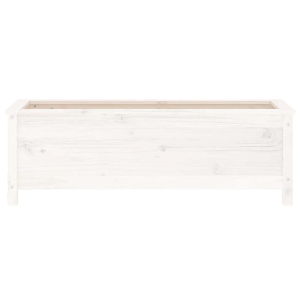 vidaXL Ζαρντινιέρα Υπερυψωμένη 119,5x40x39 εκ. από Μασίφ Ξύλο Πεύκου
