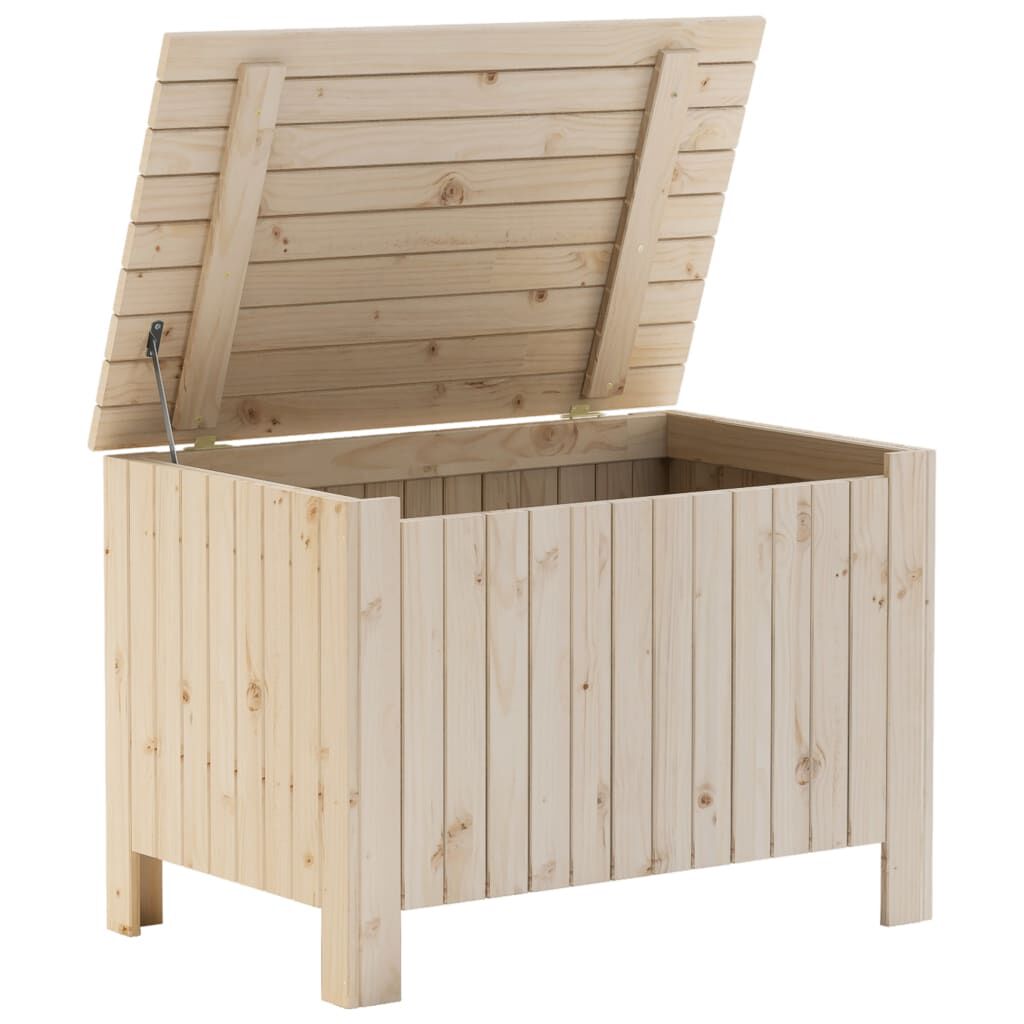 vidaXL Κουτί Αποθήκευσης με Καπάκι RANA 80x49x54εκ. Μασίφ Ξύλο Πεύκου