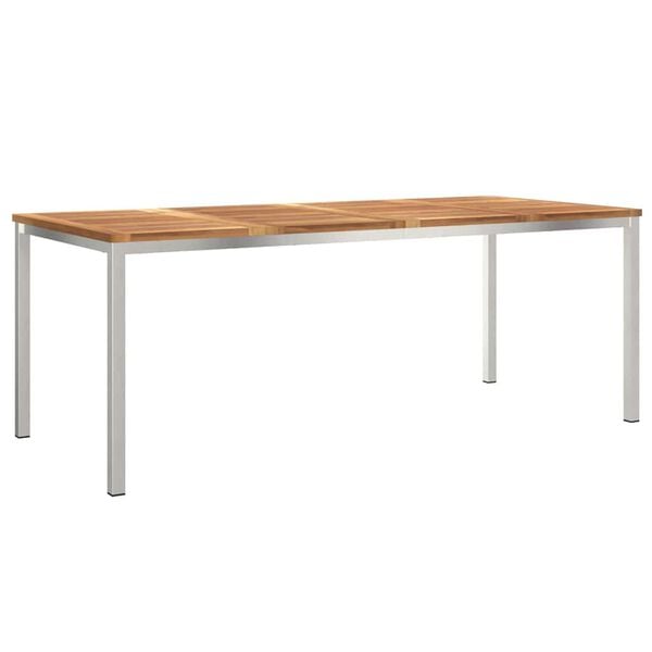 vidaXL &Tau;&rho;&alpha;&pi;έ&zeta;&iota;&Phi;&alpha;&gamma;&eta;&tau;&omicron;ύ &Kappa;&alpha;&phi;έ 200 x 90 x 75 cm &Sigma;&tau;&epsilon;&rho;&epsilon;ό &Xi;ύ&lambda;&omicron; &Tau;ί&kappa;