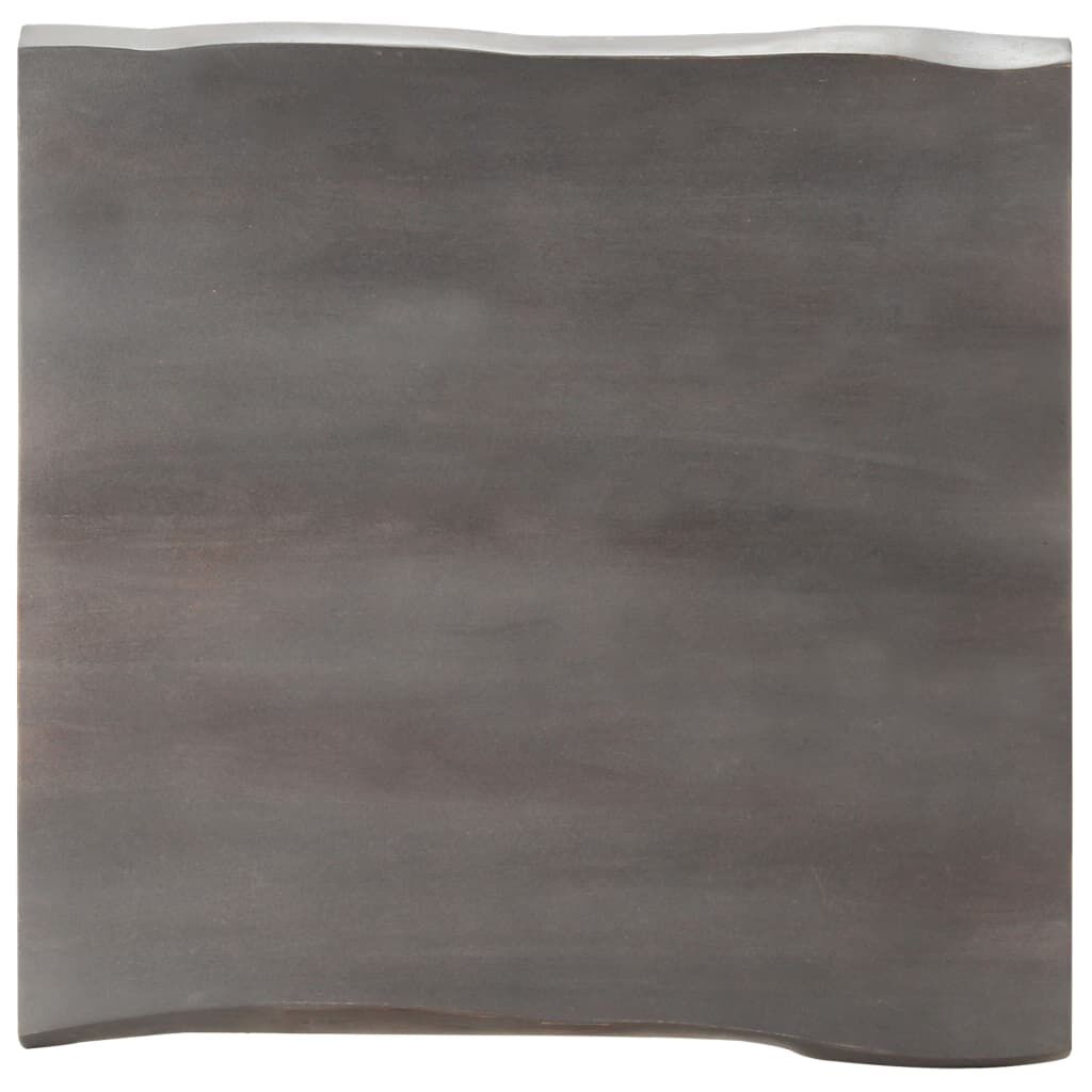 vidaXL Τραπεζάκι Σαλονιού Live Edge 60x60x40 εκ. Μασίφ Ξύλο Ακακίας