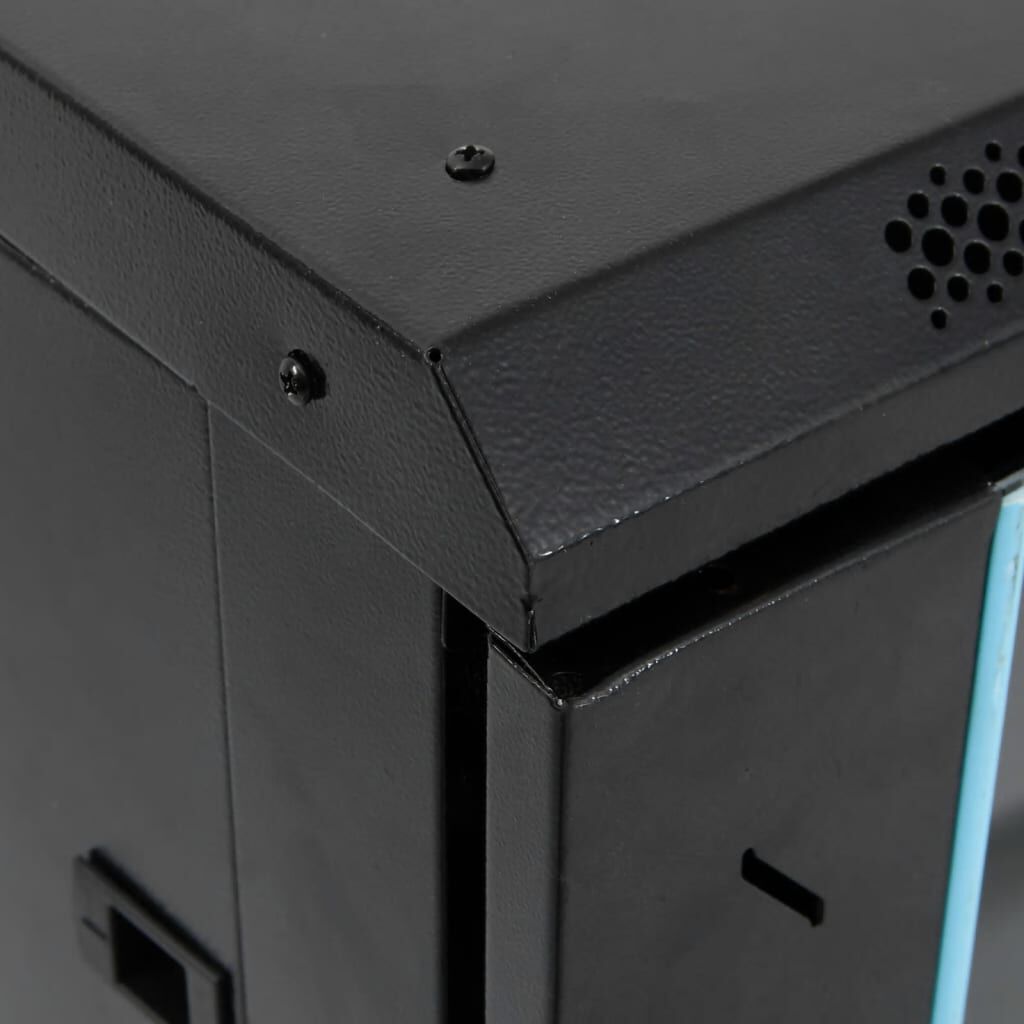 vidaXL Καμπίνα Δικτύου με Περιστ. Πόδια 18U 19" IP20 60x60x100 εκ.