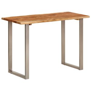 vidaXL &Tau;&rho;&alpha;&pi;&epsilon;&zeta;&alpha;&rho;ί&alpha; 110 x 50 x 76 &epsilon;&kappa;. &alpha;&pi;ό &Mu;&alpha;&sigma;ί&phi; &Xi;ύ&lambda;&omicron; &Alpha;&kappa;&alpha;&kappa;ί&alpha;&sigmaf;