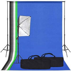 vidaXL &Kappa;&iota;&tau; &Phi;&omega;&tau;&iota;&sigma;&mu;&omicron;ύ &Phi;&omega;&tau;&omicron;&gamma;&rho;&alpha;&phi;&iota;&kappa;&omicron;ύ &Sigma;&tau;&omicron;ύ&nu;&tau;&iota;&omicron; &mu;&epsilon; Softbox &kappa;&alpha;&iota; &Phi;ό&nu;&tau;&omicron;