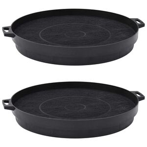 vidaXL Φίλτρα Άνθρακα Απορροφητήρα 2 τεμ. 210 εκ.