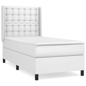 vidaXL &Kappa;&rho;&epsilon;&beta;ά&tau;&iota; Boxspring &mu;&epsilon; &Sigma;&tau;&rho;ώ&mu;&alpha; &Lambda;&epsilon;&upsilon;&kappa;ό 80 x 200 &epsilon;&kappa;. &Sigma;&upsilon;&nu;&theta;&epsilon;&tau;&iota;&kappa;ό &Delta;έ&rho;&mu;&alpha;