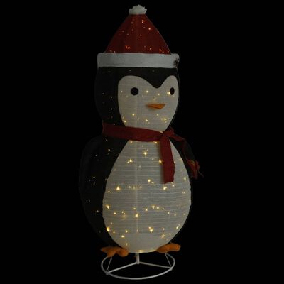 Πιγκουίνος Χριστουγεννιάτικη Φιγούρα LED 180 εκ. Πολυτελές Ύφασμα