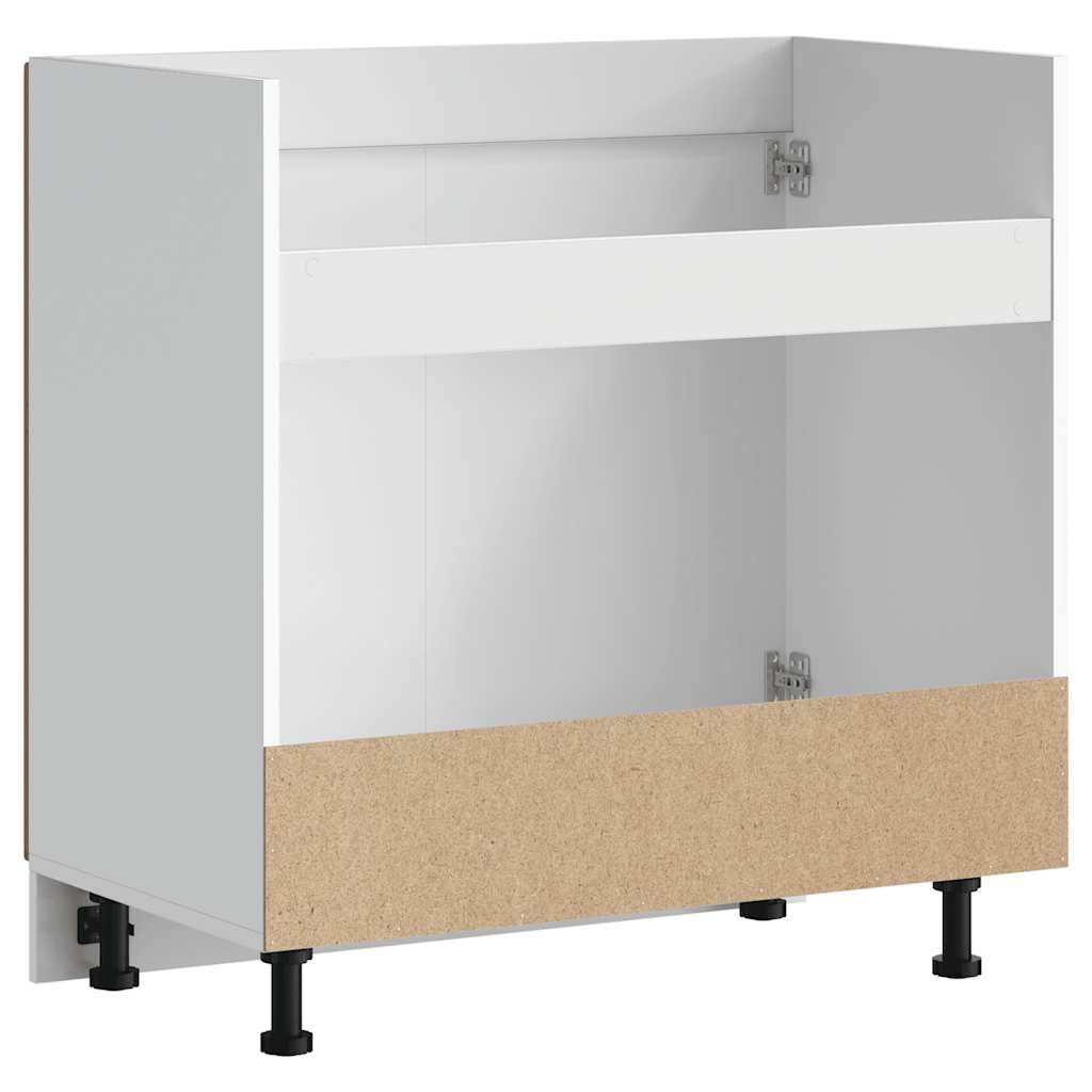 vidaXL Ντουλάπι βάσης νεροχύτη Porto Παλιό Ξύλο 80x46x81,5 cm