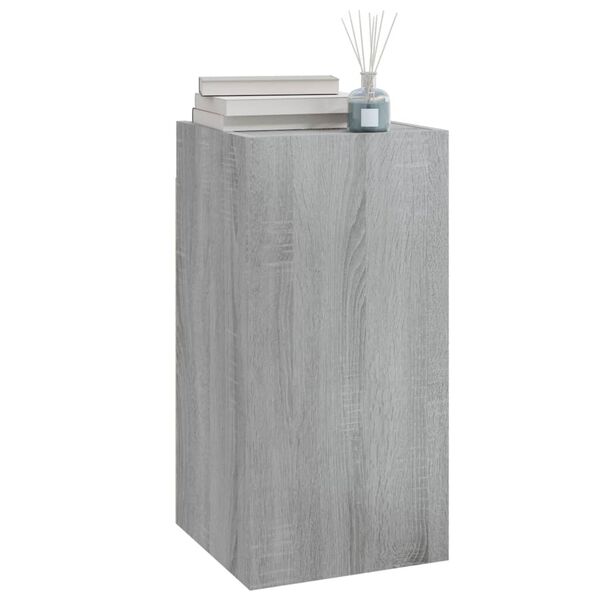 vidaXL Έπιπλα Τηλεόρασης 2 τεμ. Γκρι Sonoma 30,5x30x60 εκ. Επεξ. Ξύλο