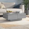 vidaXL Τραπεζάκι Σαλονιού Γκρι Sonoma 90x60x31 εκ. Επεξεργασμένο Ξύλο