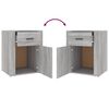 vidaXL Κομοδίνο Γκρι Sonoma 50x36x60 εκ. από Επεξεργασμένο Ξύλο