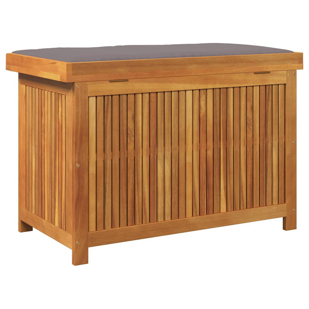 vidaXL Κουτί Μαξιλαριών Εξ. Χώρου 90x50x60,5 εκ. Μασίφ Ξύλο Ακακίας