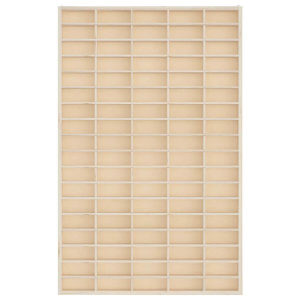 vidaXL Ξύλινη Βιτρίνα Συλλεκτών με 90 Θέσεις 50,5x4,5x79 εκ.