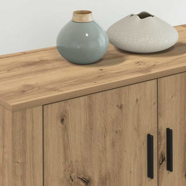 vidaXL &Sigma;&epsilon;&tau; &Beta;&alpha;&theta;&mu;&iota;&delta;&omega;&tau;ώ&nu; &Nu;&tau;&omicron;&upsilon;&lambda;&alpha;&pi;&iota;ώ&nu; &Tau;&eta;&lambda;&epsilon;ό&rho;&alpha;&sigma;&eta;&sigmaf; 3 pcs Artisan Oak