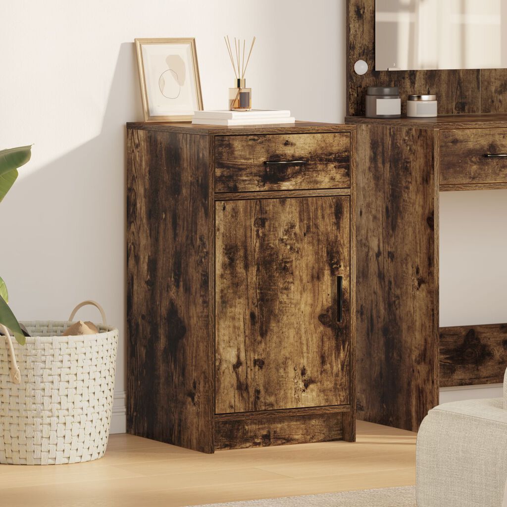 vidaXL Τηλεόραση Σαλονιού Καπνιστής Δρυς 40x41x75 εκ. Κατασκευασμένο από Ξύλο