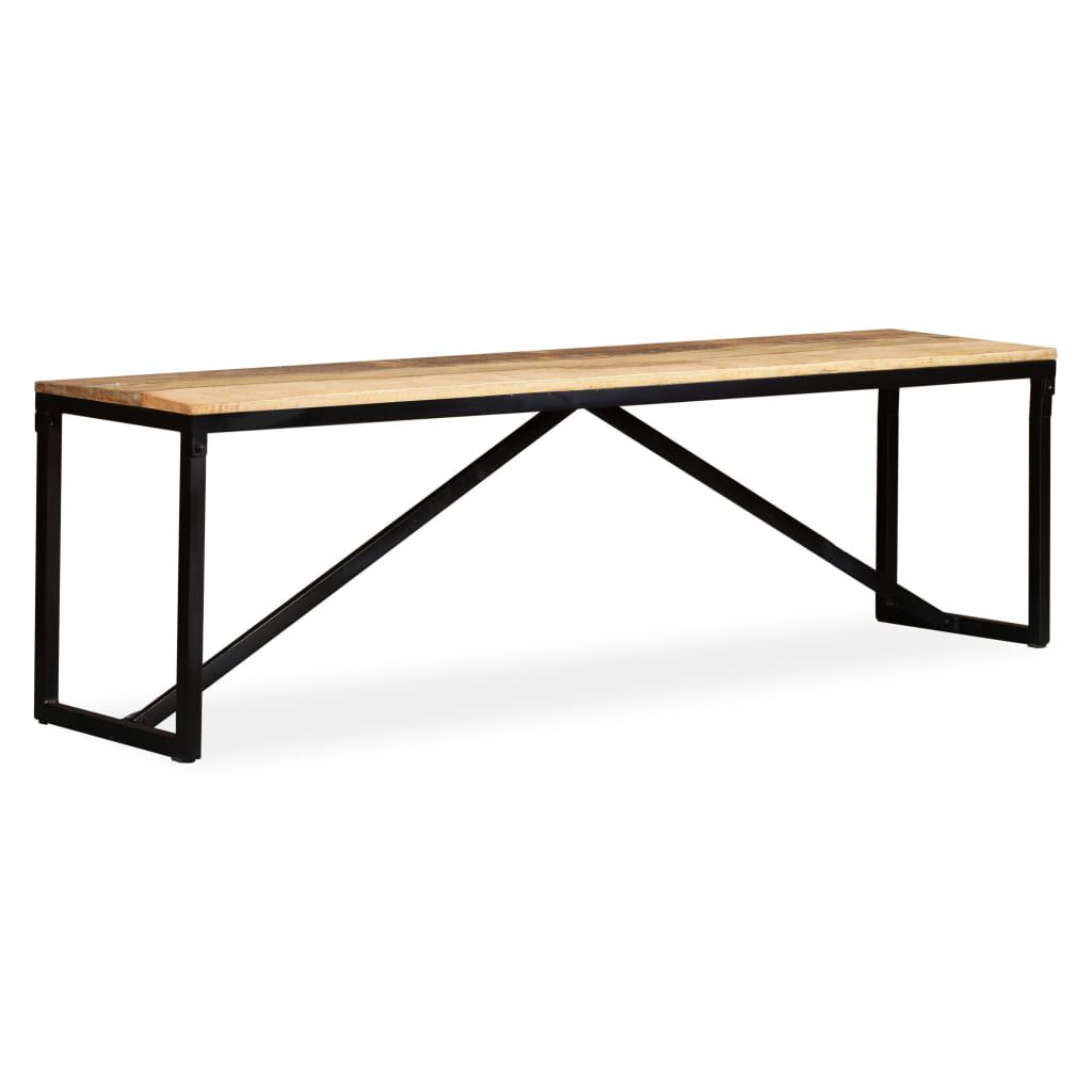 vidaXL Πάγκος 160 x 35 x 45 εκ. από Μασίφ Ξύλο Μάνγκο