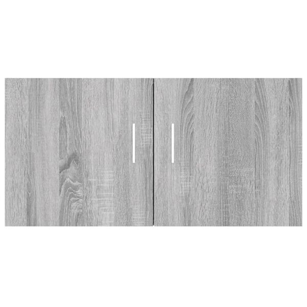 vidaXL Ντουλάπι Τοίχου Γκρι Sonoma 80 x 39 x 40 εκ. από Επεξεργ. Ξύλο